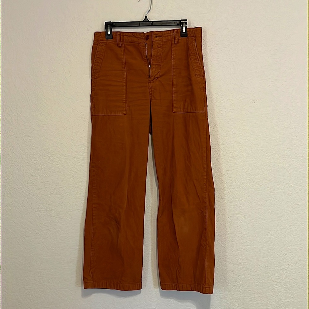 Cropped wide-leg pants - 29